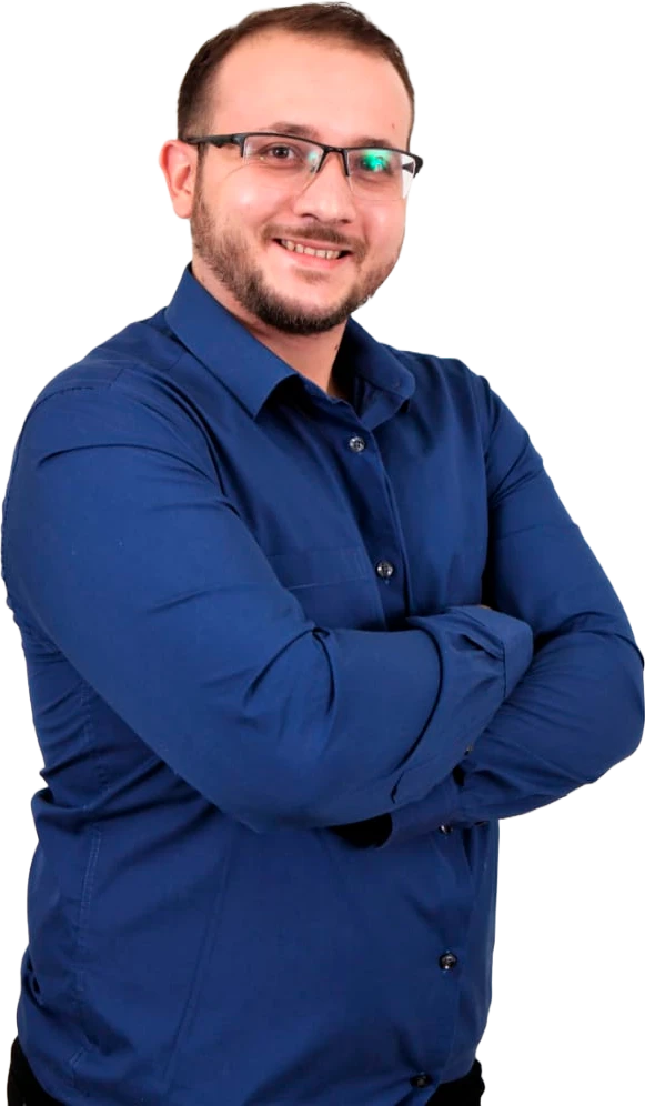 Arnaldo Seabra Neto em atendimento